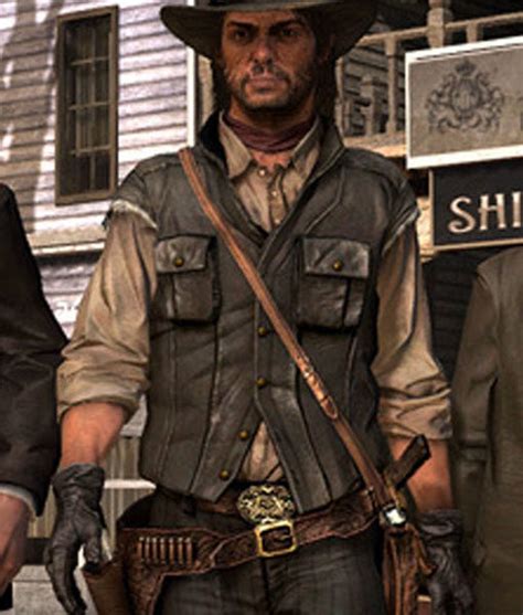 Red Dead Redemption John Marston Rob Wiethoff Leather Vest Tlc