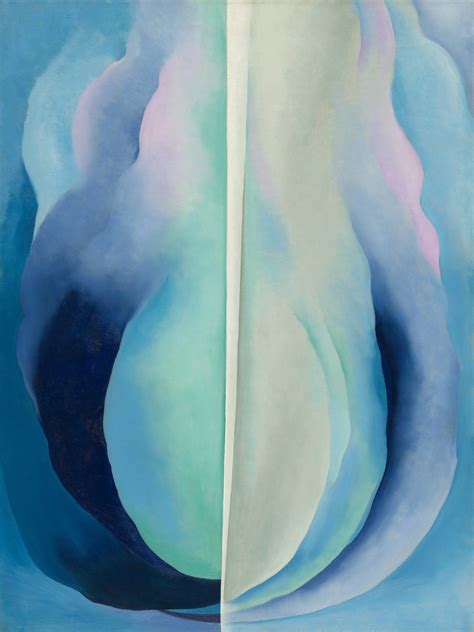 Georgia O'Keeffe. Abstraction Blue. 1927 | MoMA