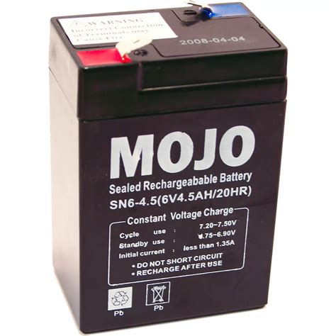 Mojo Outdoors Ub645 6 Volt Rechargeable Battery Academy