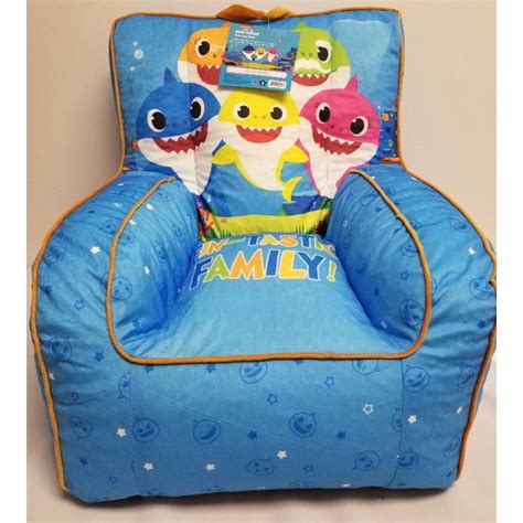 Baby Shark Toddler Bean Bag Chair Available In Mulitple Characters