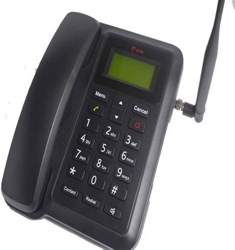 Airtel Dual Sim Gsm Landline Phone Ft 6054 Cordless Landline Phone