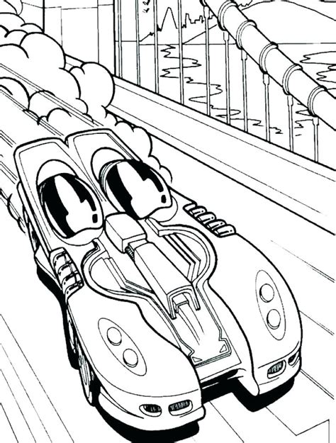 Car Coloring Pages For Preschoolers At Free