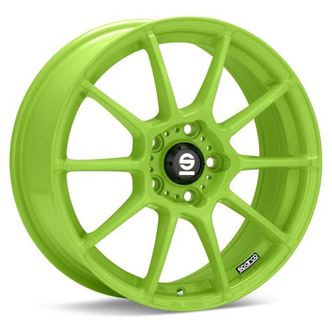 New Wheel Love So Want Sparco Assetto Gara Green Painted Wheel Rims