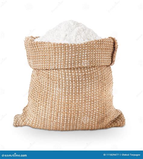 Salt In Bag Stock Image Image Of Condiment Seasoning 111829477