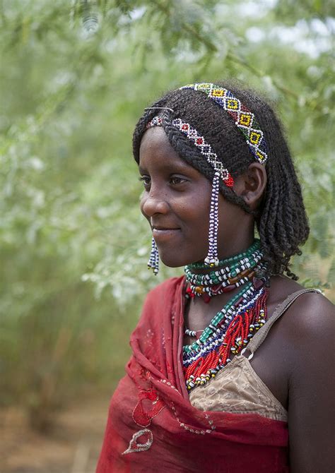 Afar Tribe Woman In Ethiopia