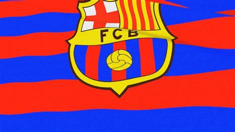 Fc Barcelona Flag Waving Football Club Barcelona Soccer Team 1080