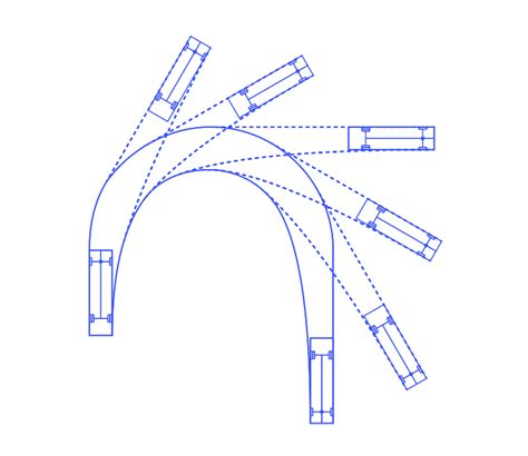 Vehicle Turning Path Layouts Dimensions And Drawings