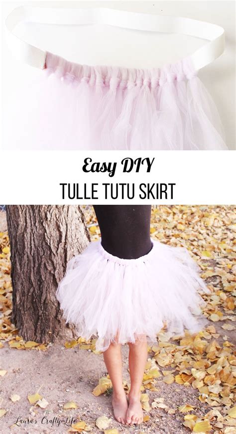 How To Make A Tulle Tutu Skirt