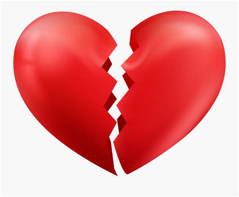 Broken Heart Transparent Png Clip Art Image , Free Transparent Clipart ...