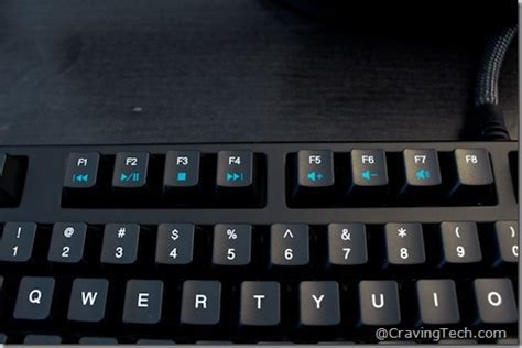 Mechanical Keyboard With Dedicated Physical Media Keys