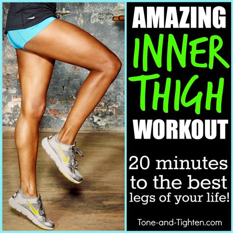 Amazing Inner Thigh Workout In 20 Minutes Tone And Tighten