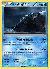 Maybe you would like to learn more about one of these? Pokémon Godzilla 2014 60 60 - Tearing Talons - My Pokemon Card