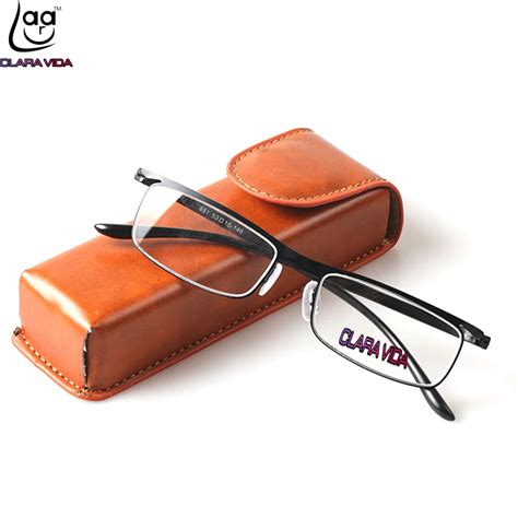 clara vida eyebrow business men reading glasses exquisite hinge high quality eyeglasses with