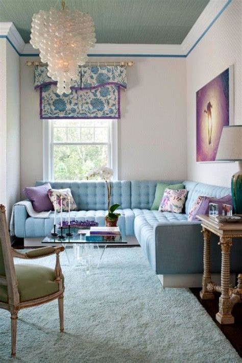Pastel Blue Green Purple Living Room Im In Love Small