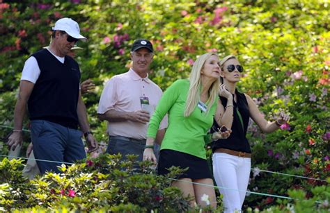 Paulina Gretzky And Her White Pants Spotted At The 2014 Masters