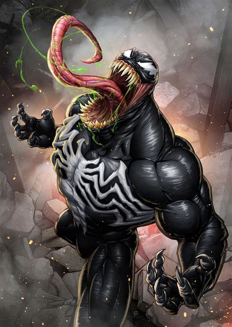 Venom By On Deviantart Venom Comics Venom Art Marvel