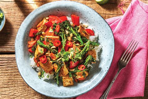 Ginger Garlic Tofu Stir Fry Recipe Hellofresh