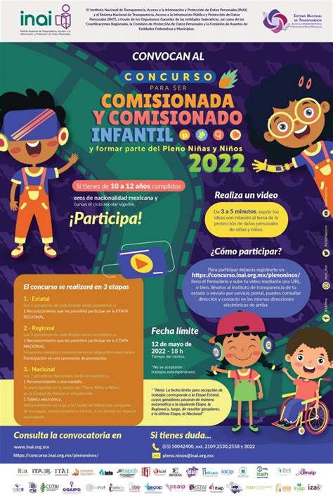 Emite El Inai La Convocatoria Y Bases Para Participar En El Concurso