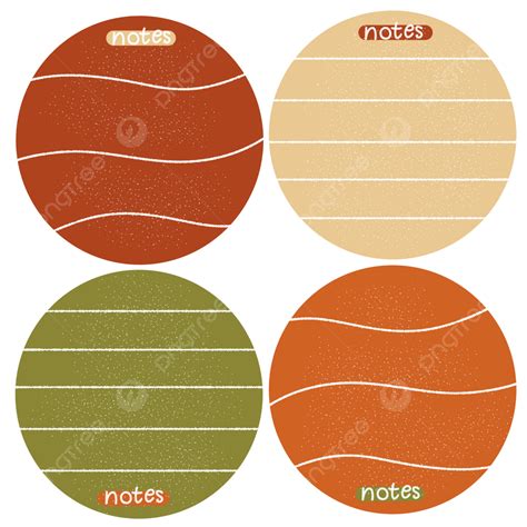Note Hd Transparent Set Circle Notes Notes Note Clipart Notes