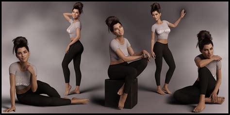 Casually Ii Poses For Genesis 81 Female Daz 3d