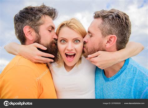 girl hugs with two guys love triangle ultimate guide avoiding friend zone men kiss same girl