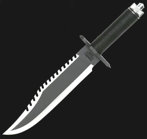 Guys i am really excited about this one not that i'm not excited by everyone but there are a couple of things about this one that make this piece a. Cuchillo Machete Rambo, Acorralado II. Tamaño Real ...