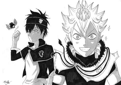 Black Clover Asta And Yuno Clothes Swap By Evamag On