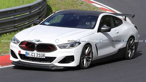 Bmw M8 Csl Spy Shots Show Coupe Testing At The Nurburgring
