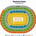 Wells Fargo Center Seating Chart, Views & Reviews | Philadelphia 76ers