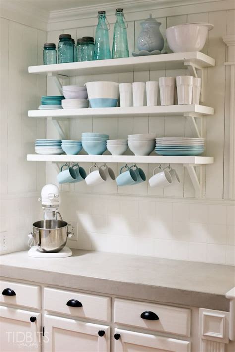 Smart Open Shelf Kitchen Tips For Achieving Functionality