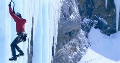 John Freeman Alberta Ice Climber Survives Scary Fall Video