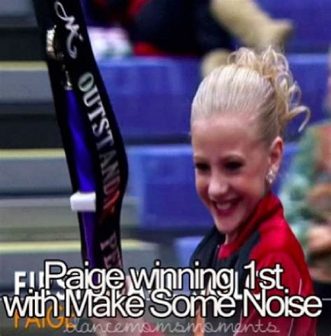 First Place Paige Hyland With Images Dance Moms Facts Dance Moms Paige Dance Moms Moments