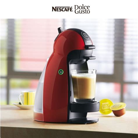 Krups Nescafe Dolce Gusto Piccolo Red Multi Drink Coffee Machine KP Around The Clock Offers