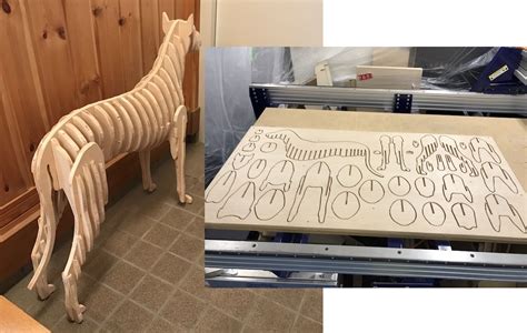 Dog 3d For Cut Cnc Router Wood Dxf Downloads Files For Laser