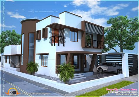 Beautiful Contemporary Home Plan Kerala Home Design And