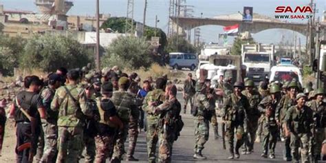 استمرار العملية الأمنية في مدينة جاسم بريف درعا و القضاء على عدد من