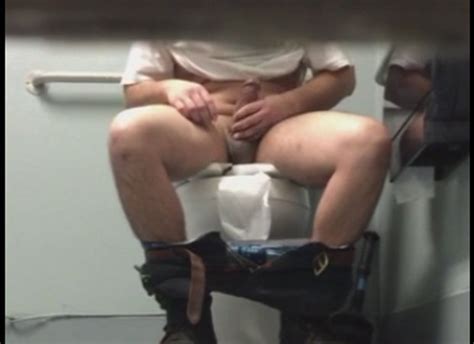 Guy Caught Jerking Toilet Under Stall Spy Camera Spycamfromguys