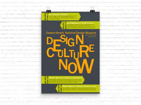 Design Culture Poster Intentional Designs