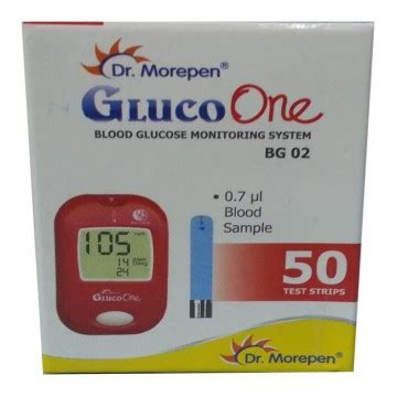 Dr Morepen GulcoOne MODEL BG02 Blood Glucose Test Strips 25 Strips