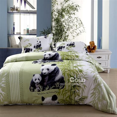 Panda Bedding Wholesale 4pcsset Panda Bedding Sets Duvet Cover