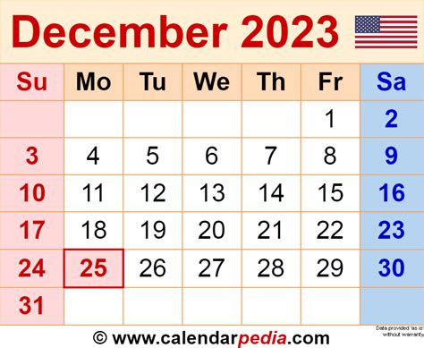 December January Calendar Printable Get Latest News Update