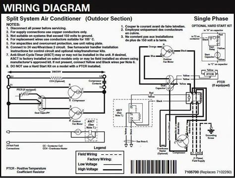 Split air conditioner wiring diagram collection. Pin on home heating