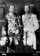George V und Zar Nikolaus II. Porträt von König Georg v. (1865-1936 ...