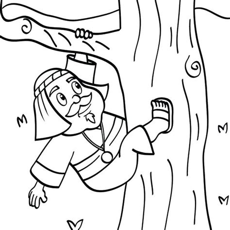 Zacchaeus Coloring Page At Getdrawings Free Download