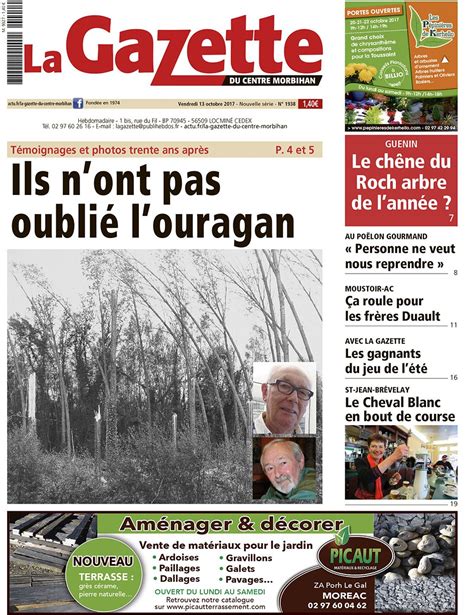 A La Une De La Gazette De Ce Vendredi Octobre La Gazette Du