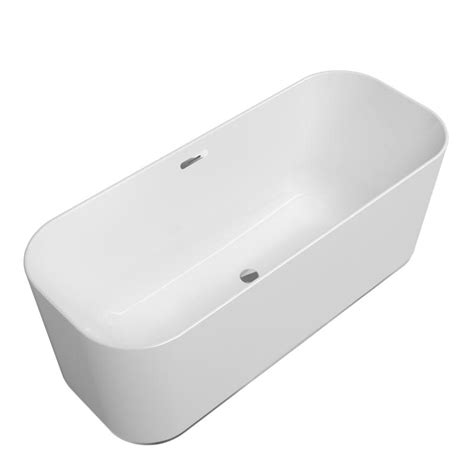 Villeroy And Boch Finion Freistehende Oval Badewanne Weiß Chrom Mit