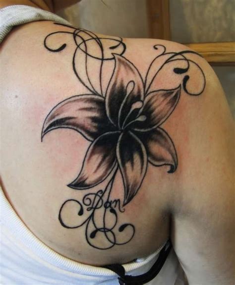 30 Beautiful And Traditional Lily Flower Tattoos With