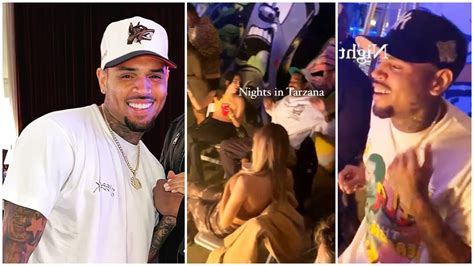 chris brown at home party with several girls oh breezy youtube