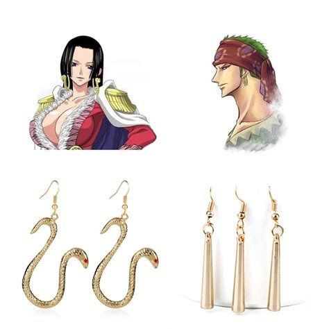Boa Hancock Earrings One Piece Free Shipping