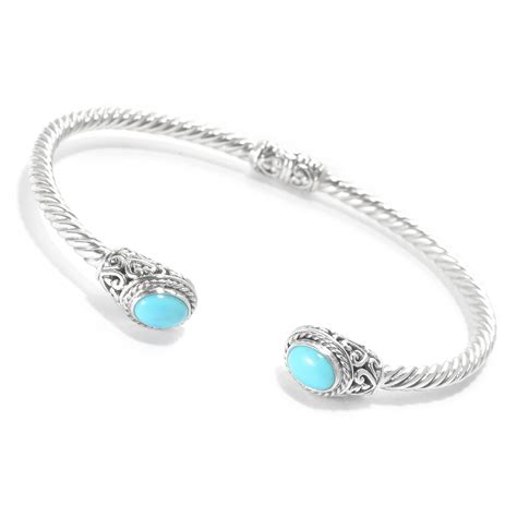 (ShopHQ) Artisan Silver by Samuel B. 6.75" or 7.25" Sleeping Beauty